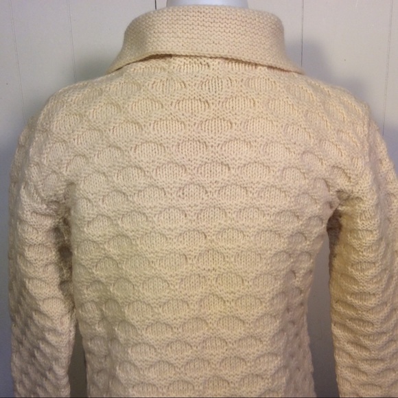 Kennedy of Ardara Irish Wool Cardigan Womens size small - Picture 7 of 9